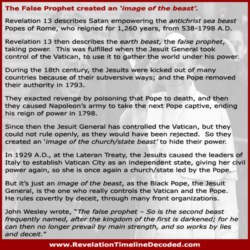 Revelation 13 image of the beast