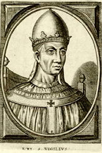 Pope Vigilus fulfills Daniel prophecy