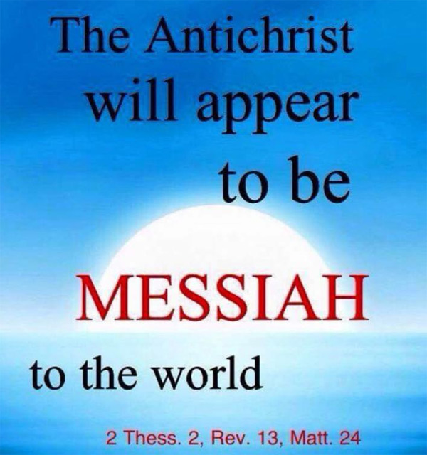 Someone posted this meme on Facebook, as they are trying to declare what the supposed one-man antichrist will be like.
