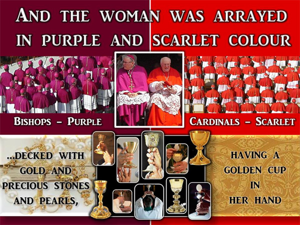 Dr. John Barnett of DTBM says that the summary of Revelation 17 is that lost humanity wants a false religion of human achievement, so God destroys religion.