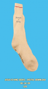 Kanye West jesus is King socks