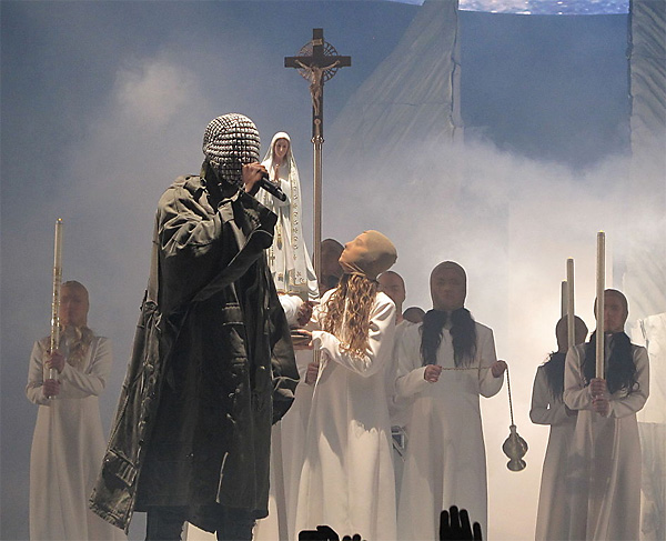 And then from October 2013 - September 2014, Kanye performed Yeezus concerts,