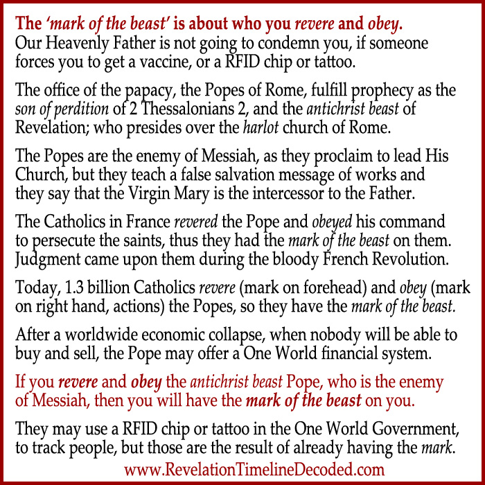 Revelation 13 Mark Of The Beast Commentaries
