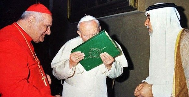 The Roman Catholic bishops helped write the Qur'an to deceive even more people.
