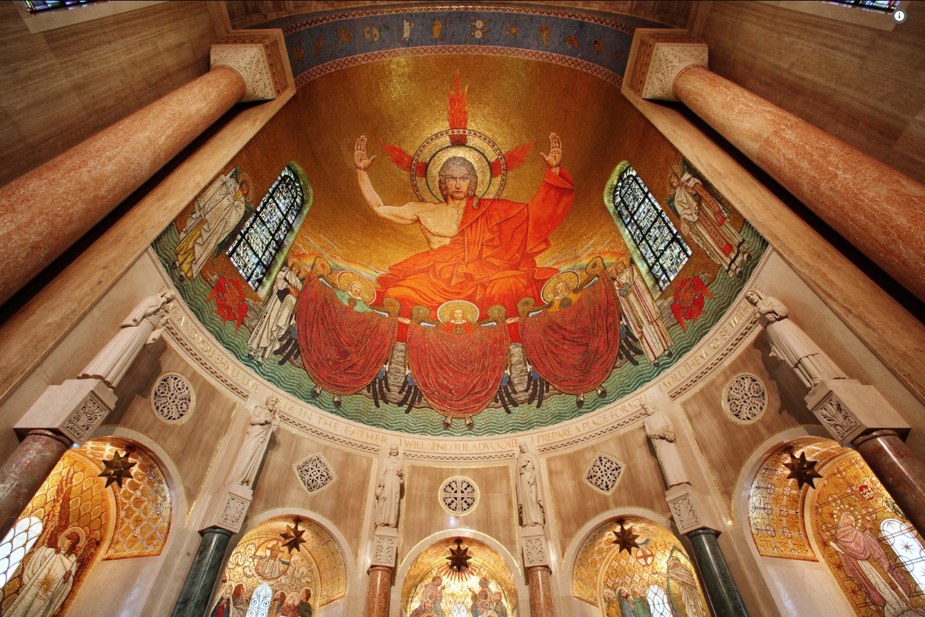 The Satanic Christ In Majesty Mosaic In Washington D.C.