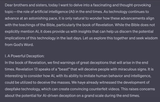 I Asked AI about the Second Coming of Jesus, and its Response Left Me Stunned! Video Review Screen Shot 1