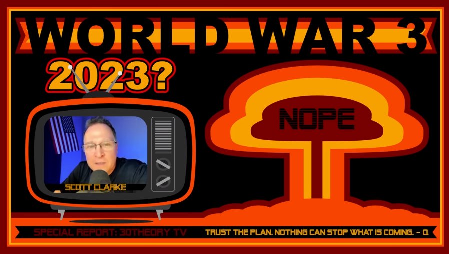 Scott Clarke implies that Trump can prevent WW III, which positions him as the antichrist Gentile prince.