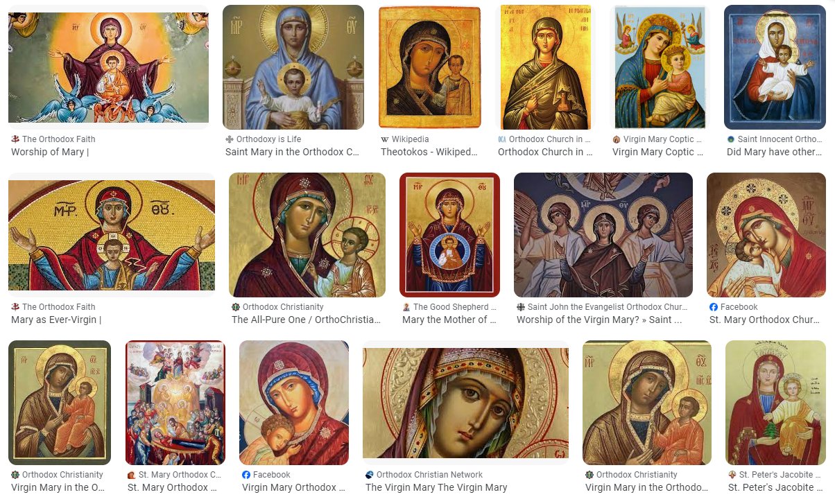 The Orthodox worships / reveres Mary above what Messiah and Scripture proclaimed.